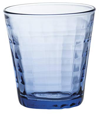 Duralex Prisme Marine Tumbler - Vaso (22 cl, 4 Unidades), Transparente