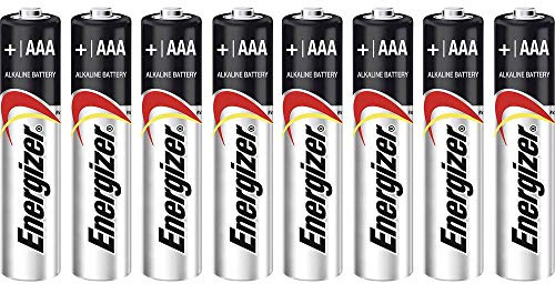 Energizer Max Alkaline AAA/LR03 batteries Pack of 8