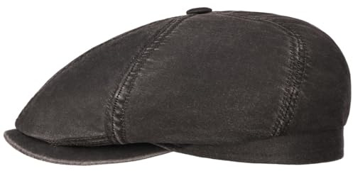 Stetson Brooklin Old Cotton Flatcap Men Flat Cap UV Protection 40 Cotton Spring Summer