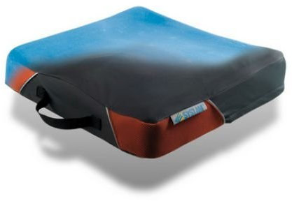 systam Sitzkissen P371C-HR Foam Rollstuhl-Sitzkissen Anti-Dekubitus langes Sitzen im Rollstuhl Größe 51 x 46 cm