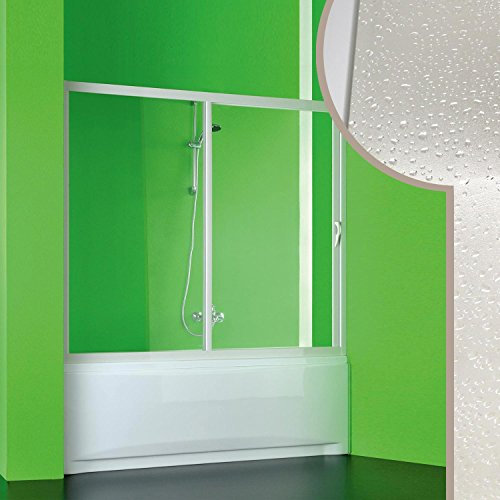 Forte Acryl Badewannenaufsatz 180 cm Plutone mit seitlicher Öffnung.