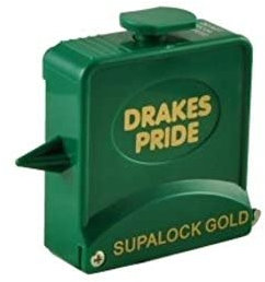 Drakes Pride Supalock Gold bowls measure - green