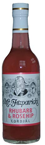 Mr Fitzpatricks Rhubarb Rosehip Cordial, 500 ml
