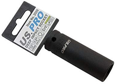 US Pro 18mm Deep Impact Socket 1/2Drive 6 Sided Single Hex B2089