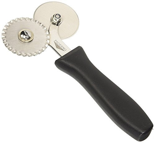 Paderno 18325-03 Rotella Taglia Pasta, Lama Doppia, in Acciaio Inox
