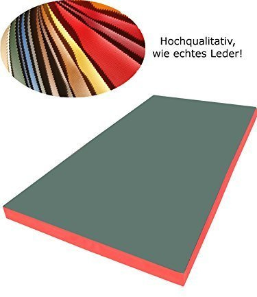 NiroSport Materassino di Caduta 200 x 100 x 8 cm tappetino da ginnastica tappetino fitness tappetino sportivo tappetino da allenamento tappetino protettivo tappetino da ginnastica impermeabile