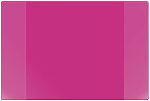VELOFLEX 4680371 - Sous-main Velocolor, rose, 40 x 60 cm, avec calendrier et poches latérales, antidérapant, lavable, sous-main, sous-main pour peinture, sous-main pour bricolage, 1 pièce