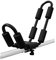 Roof Rack for Canoes and Kayaks - J-Bars | Rubber padded powder-coated steel tubes | Includes x2 Bars and all the straps needed | Universal Fit | Works With Existing Roof Rack | Model 7005 | RIBER