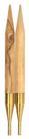 AddiClick Nature Olivewood Interchangeable Needle Tips 10.0 mm