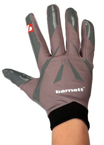 BARNETT FRG-03 American Football Handschuhe Receiver, grau (2XL)