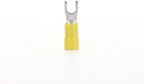 Confezione Capocorda Giallo a forcella, vite 4 mm (100 PEZZI) - CEMBRE GF-U4