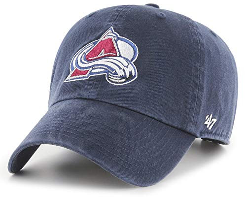 '47 Brand Adjustable Cap - CLEAN UP Colorado Avalanche Navy