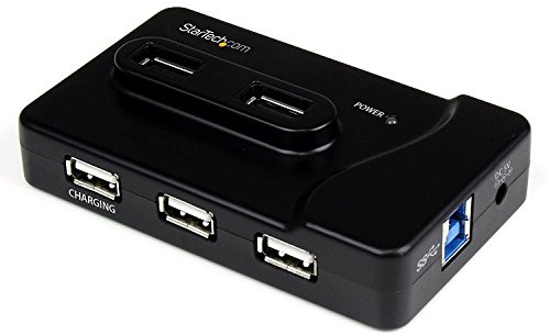 StarTech.com ST7320USBC - 7 Port USB 3.0 / USB 2.0 Combo Hub with 2A Charging Port - 2X USB 3.0 & 5X USB 2.0