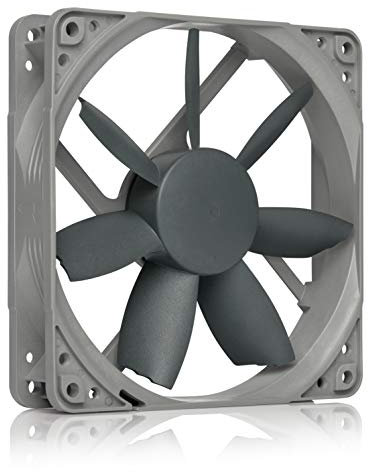 Noctua NF-S12B redux-1200 PWM, Hochleistungs-Lüfter, 4-Pin, 1200 RPM (120mm, Grau)