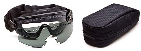 Smith Optics Elite Tactical Schneebrille mit Wechselscheibe, Unisex, Lopro Regulator, schwarz, Nicht zutreffend