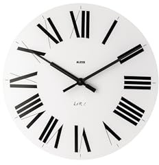 Alessi 12 W Firenze, Wanduhr aus ABS, weiß