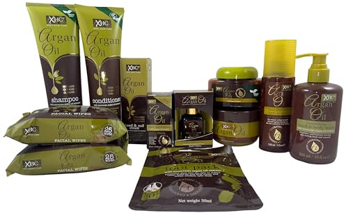 Argan Oil Complete Range Deluxe Pampering Spa Set - Moroccan Argan Oil Treatment Gift Set