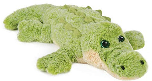 Histoire d'Ours - Muñeco de peluche de cocodrilo Talla:40 cm