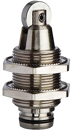 CABEZA FIJA PULSADOR+ROLDANA METAL M18