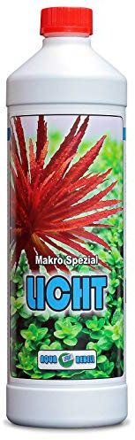 Aqua Rebell ® Makro Spezial Licht Dünger - 1 Literflasche - optimale Versorgung für Ihre Aquarium Wasserpflanzen - Aquarium Eisenvolldünger speziell für Wasserpflanzen entwickelt