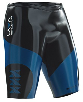 Xterra Wetsuits Lava Shorts Triathlon Wetsuit - 5 mm Neoprene (5mm Thickness) (Large)
