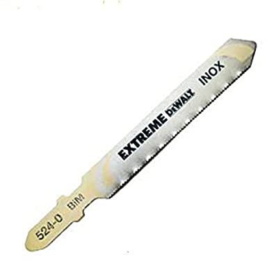 DeWalt DT2083-QZ - Hojas de sierra de calar Extreme, 82 mm, paso 1,4, para corte metal / inox hasta 4 mm de espesor