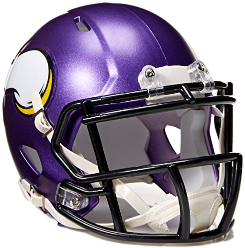 Riddell Revolution Erwachsene NFL Minnesota Vikings Speed Mini Helm, Team-Farbe, Einheitsgröße