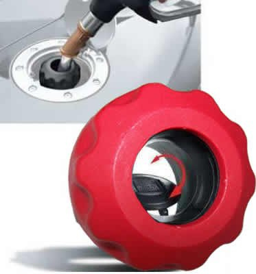 Easycap Rot Tankdeckel Tanken wie in der DTM und Formel 1 Schraubverschluss