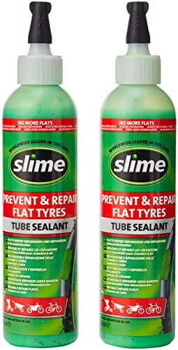 Slime Inner Tube Sealant 8oz Bottles (Pack of 2)