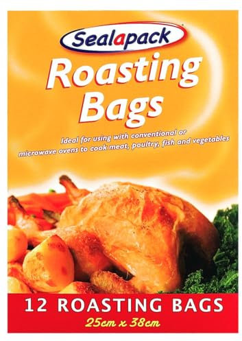 72 x Sealapack Turkey Chicken Meat Roasting Bags Oven Cooking Bags 25 x 38cm