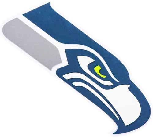NFL Seattle Seahawks 3D-Wandschild aus Schaumstoff