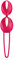 FUN FACTORY Beckenbodentrainer SMARTBALLS DUO (Pink), Made in Germany Liebeskugeln für fortgeschrittene Frauen – 100% medizinisches Silikon