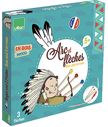 Vilac - ARC desmontado con 3 Flechas en Caja Diana (2912)