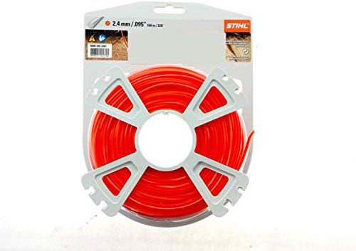 Stihl 9303341 - Filo per falciatura pentagonale, 2,4 mm, 100 m