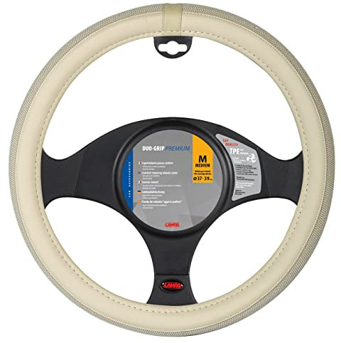 Lampa 33139 Premium Duo-Grip Coprivolante, TPE, Misura M, Beige