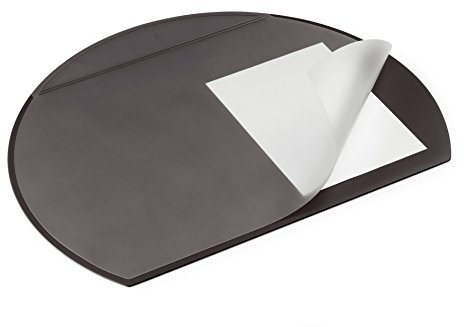 Durable Schreibunterlage halbrund (650 x 520 mm) schwarz, 729001