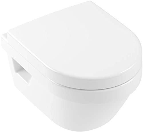 Villeroy & Boch Architectura Wand-WC-Kombipack mit Sitz SC+QR Ceramicplus Weiß