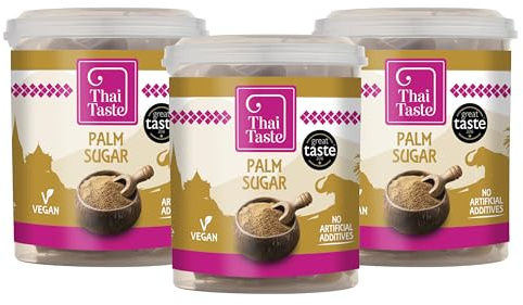 Thai Taste Palm Sugar, 3x200g