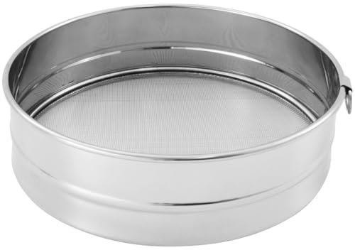 FMprofessional 21660.0 Setaccio per Zucchero/Farina, Acciaio, Argento, cm