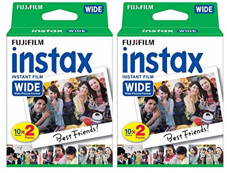 Fujifilm Fuji Instax Wide Film Pack de 40 Expositions pour Polaroid 210 200