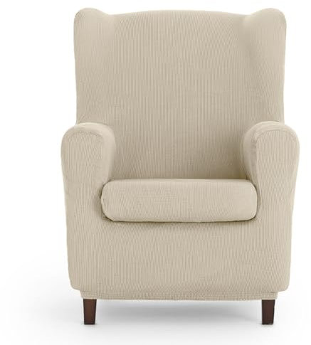 Eysa Ulises - Funda de orejero elástica, Color Crudo, tela, Una Plaza