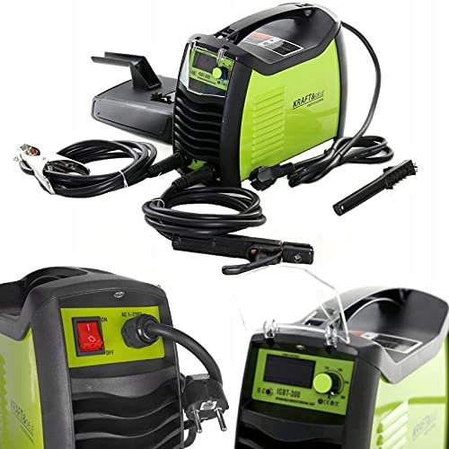 Kraft & Dele - KD844 - Soldadora Inverter profesional de electrodos, MAG, MMA, TIG. 250 A