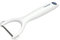 Culinare C30001 Safety Y Peeler, White, Plastic/Stainless Steel, Manual Potato/Vegetable/Fruit Peeler, for Left or Right-Handed Users, Dishwasher Safe