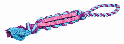 Trixie 33192 Twisted Stick am Tau, Naturgummi, 37 cm