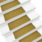 casa pura Sisal Stufenmatten im 15er Set | 100% Naturfaser in 2 Größen | sicherer Halt auf Ihrer Treppe | rechteckig 65x24 cm ohne Lippe - Natur