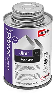 Rectorseal JIM PR-1L 55910 Low Primer, Fast Acting, Plumbing, 1/4 Pint