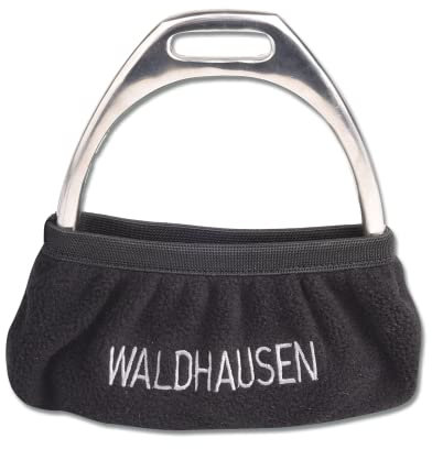 WALDHAUSEN Steigbügelhülle, schwarz