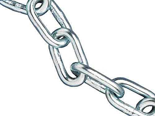 Faithfull FAICHAL230 Catena in acciaio, Argento, Link Dia: 2.5 mm Length: 30 m Load Limit: 50 kg