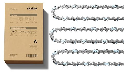 3 tallox cadenas de sierra 3/8 1,1 mm 50 eslabones 35 cm compatible con Stihl