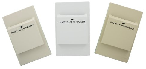Leviton Hospitality Key Card Switch with Color Change Kit, HKSWP-LX